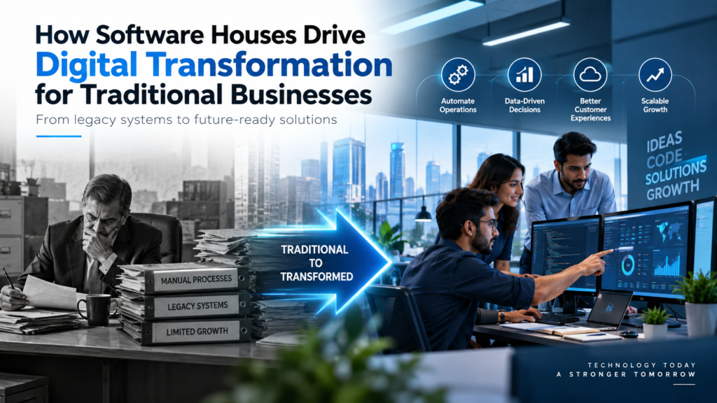 How Software Houses Drive Digital Transformation for Traditional Businesses