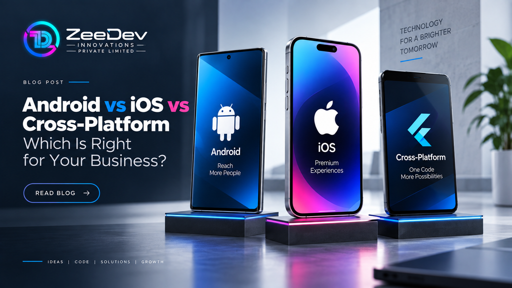 Android vs iOS vs cross-platform app development