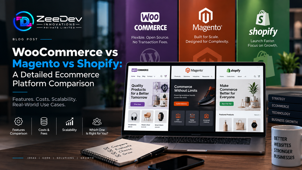 WooCommerce vs Magento vs Shopify A Detailed Ecommerce Platform Comparison